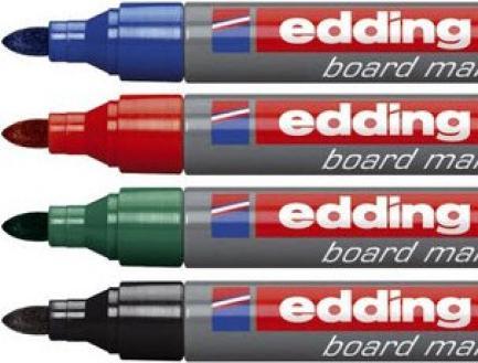 Produktbild Edding Whiteboard-Marker 251 (Mehrfarbig, 3 mm, 4 x)