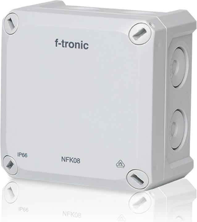 F-Tronic 7340190 NEPTUN Abzweigdose Aufputz IP66 Abzweigkasten 85mm grau