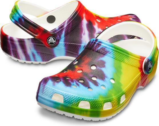 Actual product image Crocs Classic Tie Dye Graphic Clog (37)