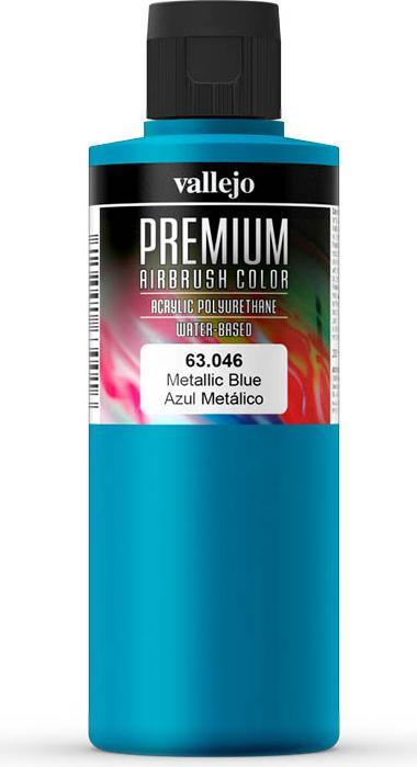 Produktbild Wittmax Metallic Blue, - Vallejo Premium 200 ml (Metallic Blue, 200 ml)