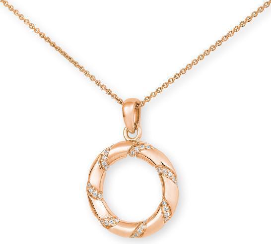 Image du produit Breuning PENDENTIF - BRILLE. 0,385 Ct. G/if (Or 750/18 K)