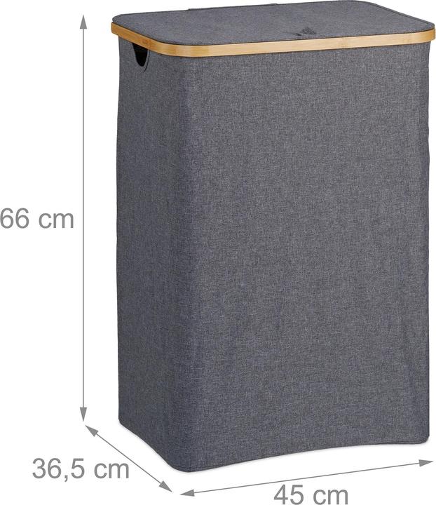 Immagine prodotto Relaxdays Cesto della biancheria (100 l)