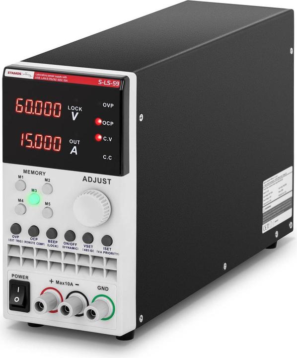 Produktbild Stamos Labornetzgerät regelbar Labornetzteil Netzteil Labor 300 W 0 - 60 V 0 - 15 A