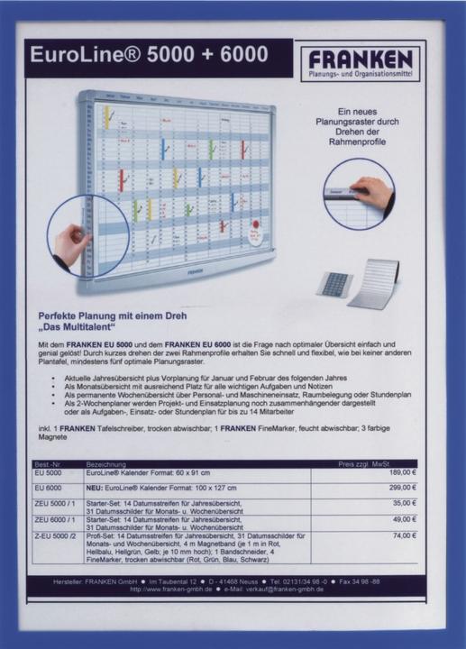 Actual product image Franken Document Holder X-tra!Line self adhesive