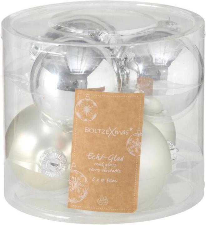 Boltze Home Boules de Noël (6 -pièce)