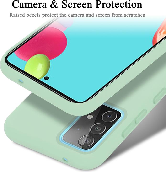 Immagine prodotto Cadorabo Copertura della cassa del silicone liquido TPU (Samsung Galaxy A52)