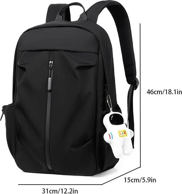 Image du produit Only-Bags.Store Grosse Kapazität Freizeit Schulranzen Sport Einfache Universal Computer Rucksack mit Anhänger
