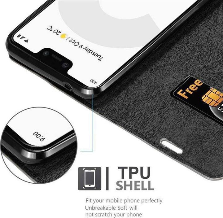 Produktbild Cadorabo Book Invisible Magnet Cover (Google Pixel 3 XL)