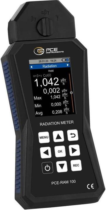 Image du produit PCE Instruments PCE-RAM 100 Geigerzähler Strahlung: Gamma, Alpha, Beta akustisch