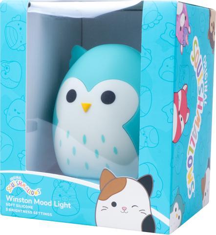 Immagine prodotto Fizz Creations Luce d'atmosfera Squishmallows - Winston il gufo. USB o a batteria. Luce notturna d'atmosfera