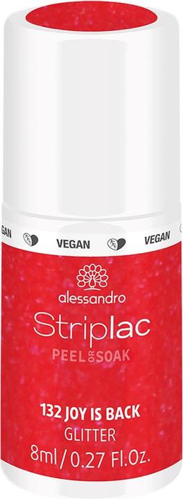 Alessandro Striplac Peel or Soak Joy is back 8 ml (132 Striplac Joy Is Back, Peelable nail polish)