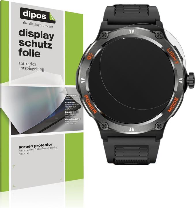 Produktbild Dipos Schutzfolie Matt für Marsyu MT500 1.97 Zoll