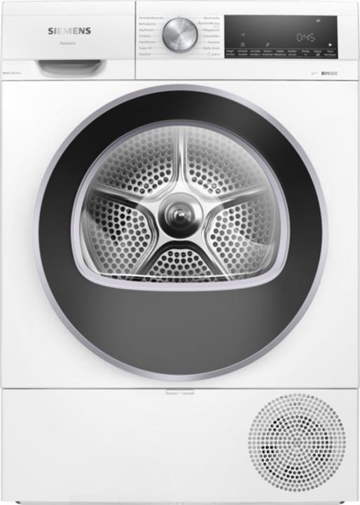 Produktbild Siemens WQ 33 G2 DG0 Wärmepumpen Trockner A+++ 8kg weiss (8 kg, Rechts)