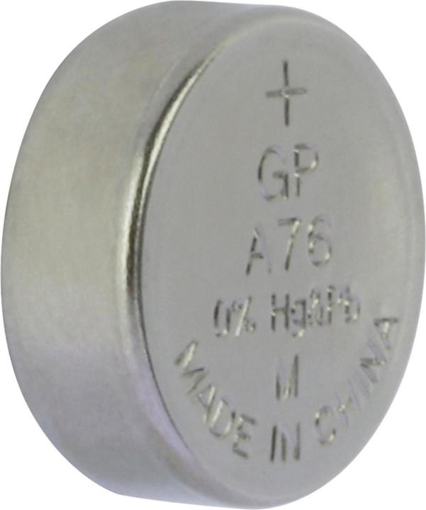 Actual product image GP Batteries Battery A76 (LR44) - 5 pieces (5 pcs., LR44, 105 mAh)