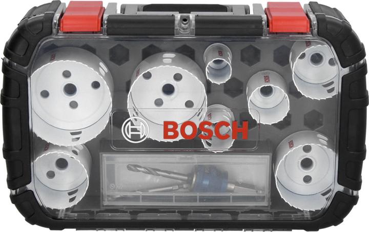 Produktbild Bosch Professional Zubehör 11-tlg. Elektriker-Set 2 Progressor for Wood&Metal (25 mm, 32 mm, 40 mm, 76 mm, 60 mm, 68 mm, 54 mm, 86 mm)