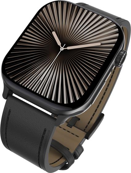 Actual product image Just in Case Leder-Armband Timeless Leather Black (Genuine leather)