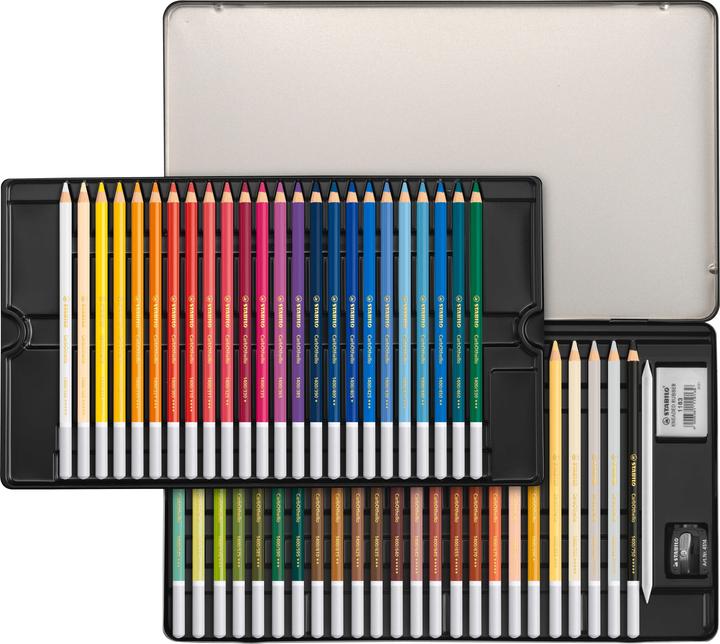 Image du produit STABILO CARBOTHELLO - Crayons de couleur pastel (Multicolore, 48 x)