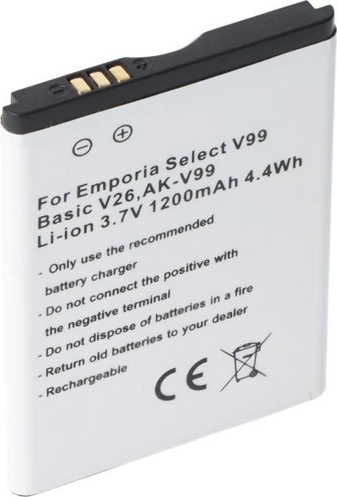 Produktbild AccuCell Akku Emporia Select V99, Basic V26, AK-V99