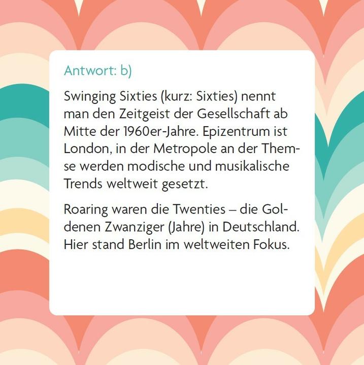 Produktbild Das 60er Quiz (Deutsch)