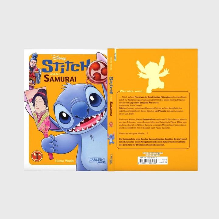 Actual product image Stitch and the Samurai 1 (Hiroto Wada, German)