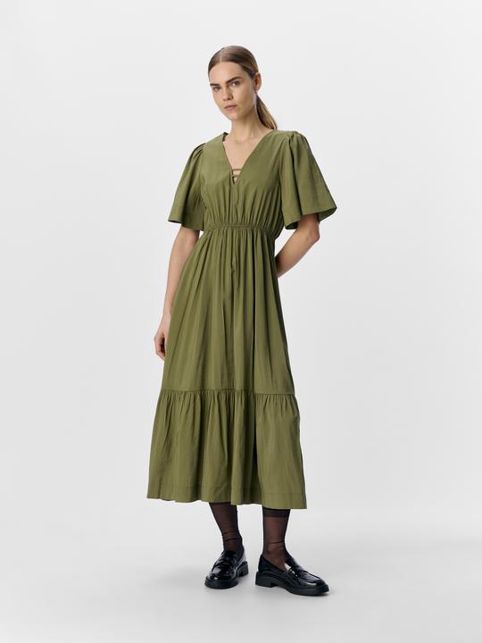 Produktbild Object V-Ausschnitt Maxikleid (34)
