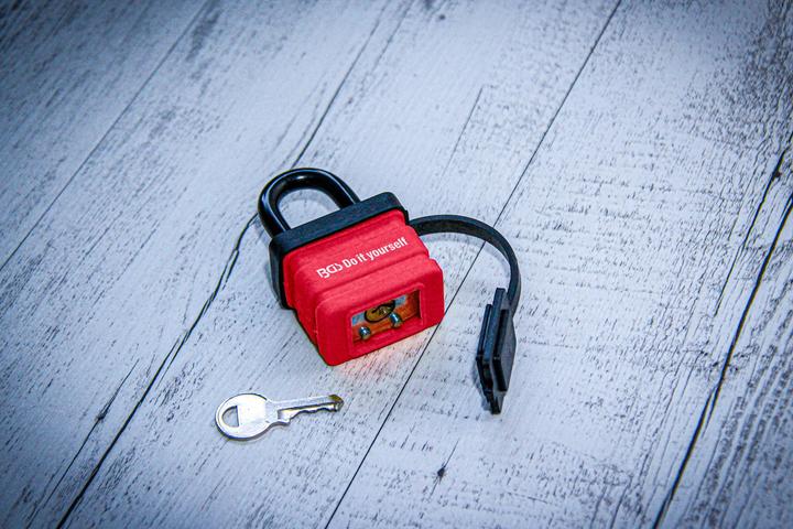 Actual product image BGS Padlock 40 mm water resistant