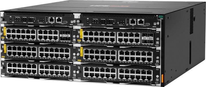 Actual product image HPE Aruba Networking CX 5420 16p Smart Rate 1G/2.5G/5G Class6 PoE Module (16 Ports)