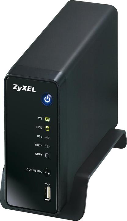 Produktbild Zyxel NSA210, Multimedia NAS für 1 Festplatte