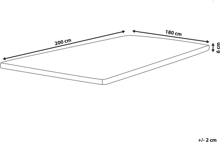 Image du produit Beliani Comfy (200 x 180 cm)