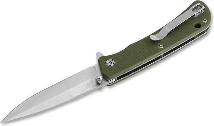 Actual product image Maserin Sport Knife Spearpoint Slim G10 Green (7.50 cm)