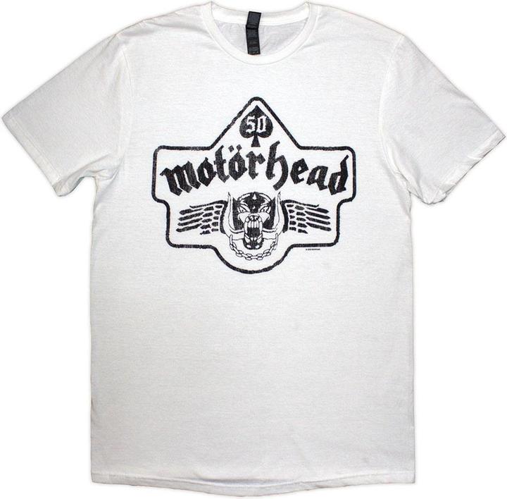 Motorhead 50 Years Ace Wings Emblem TShirt