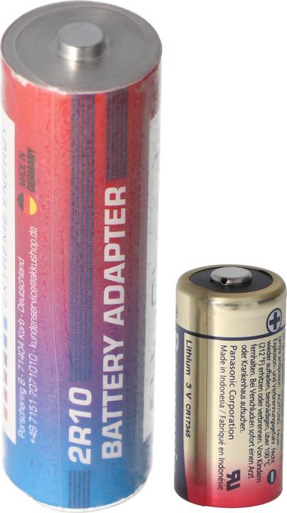 Produktbild AccuCell Adapter Batterie 2R10 Duplex Stab-Batterie, 2R10R, 3010, 2010 (1 Stk., Gerätespezifisch, 1600 mAh)