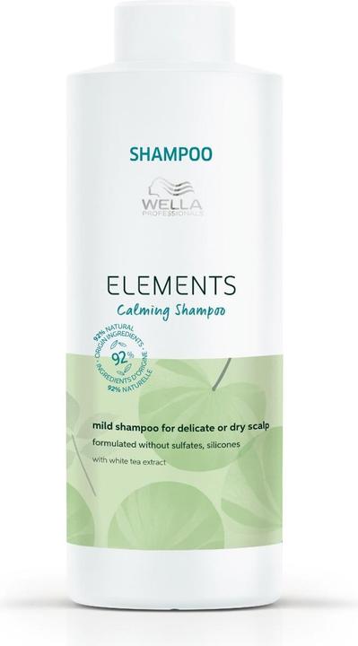 Actual product image Wella Elements Calming Shampoo (1000 ml, Liquid shampoo)