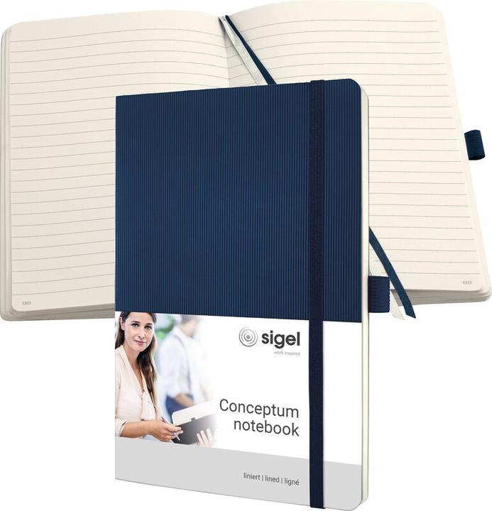 Actual product image Sigel Notebook CONCEPTUM Softcover Softwave (A5, Lined, Soft cover)