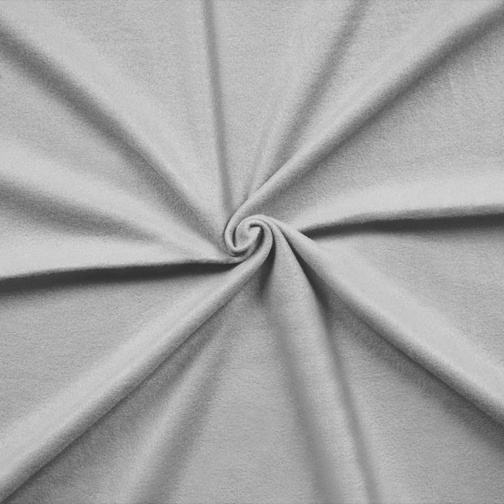 Actual product image Teesa Fleece blanket 130x150 cm - gray (130 x 150 cm)
