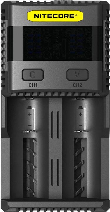 Image du produit Nitecore SC2 Chargeur rapide 3A (1 pcs, 14500, 16340, 18650, AA, AAA, AAAA, Piles rechargeables + chargeur)