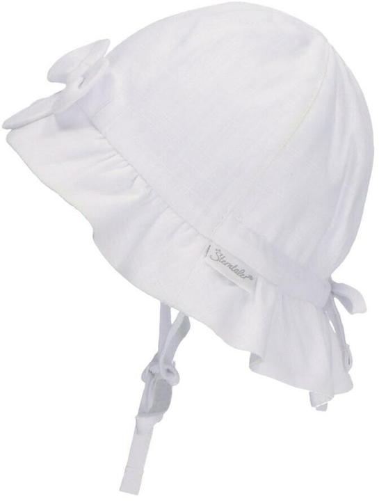 Actual product image Sterntaler Sun hat with bow white size 47 (47)