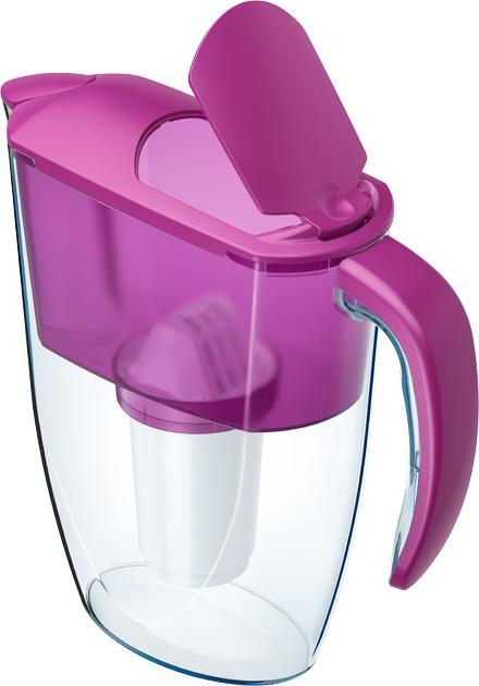 Actual product image Aquaphor Smile 2.9 l jug + Magnesium cartridge A5 MG fuchsia (2.90 l)