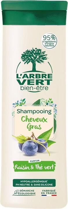 Produktbild L'arbre vert Öko Shampoo fettiges Haar (250 ml, Flüssiges Shampoo)