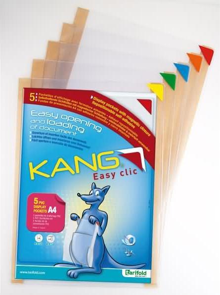 Image du produit Tarifold Tableau de présentation Kang Easy Clic Utilisation pour format de papier : DIN A4 Matériau : PVC