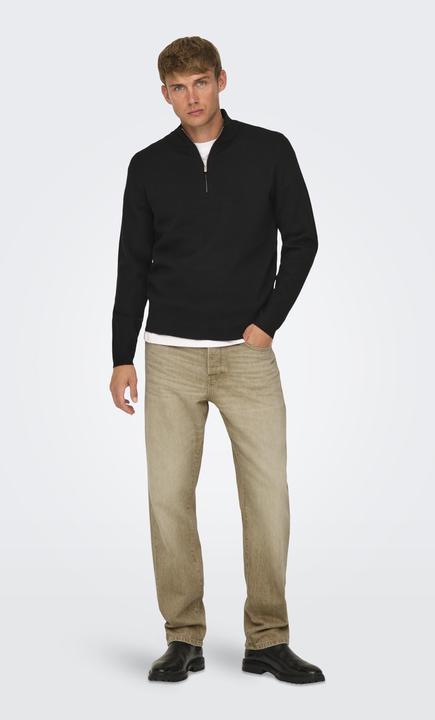 Produktbild Only & Sons Onsedge Straight Beige 2140 Tai Dnm Noos (34)