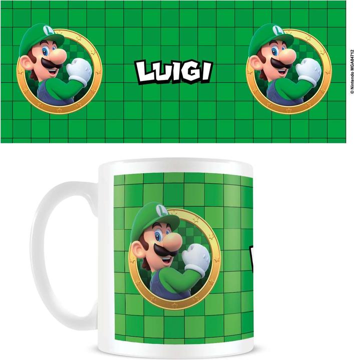 Pyramid Mug Super Mario (Luigi 3D Port) - White (1 x)