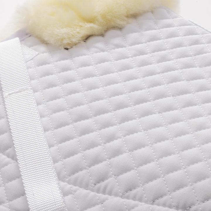 Actual product image Kavalkade Horse saddle pad with lamb leather