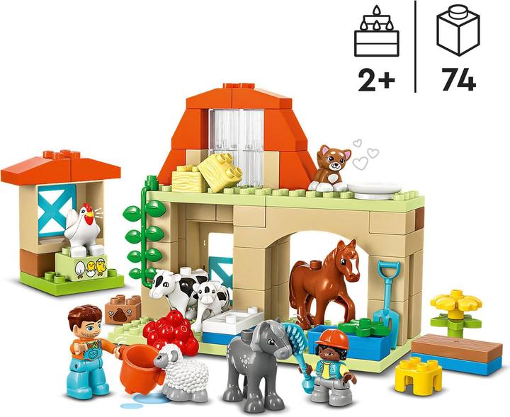 Produktbild LEGO Tierpflege auf dem Bauernhof (10416)