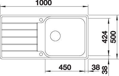 Immagine prodotto Blanco Classimo XL 6 S-IF (48 cm, 50 cm)