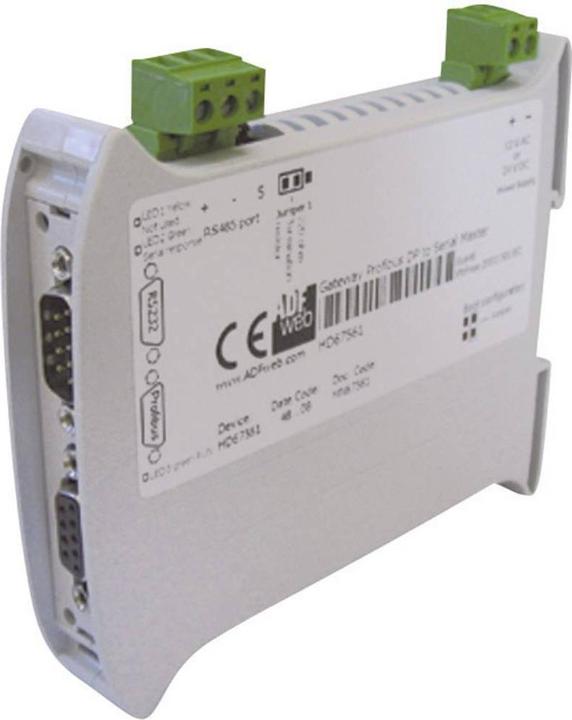 Actual product image Wachendorff Gateway serial Master RS232/RS485 Profibus DP