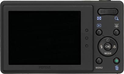 Image du produit Pentax Optio H90, 12MP, 5x Zoom, Vidéo HD, Argent/Blanc (1/2,3'')