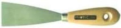 Productafbeelding Cimco Schilderspatel 40 x 185 mm, van staal, geslepen blad, met ovaal houten handvat (4 cm)