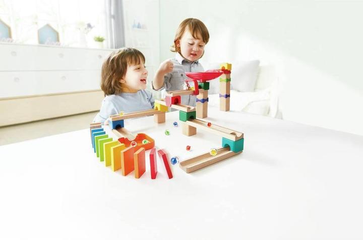 Produktbild Hape Zweispurige Murmelbahn