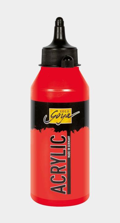 Actual product image Kreul Basic acrylic 250ml (vermilion, 250 ml)